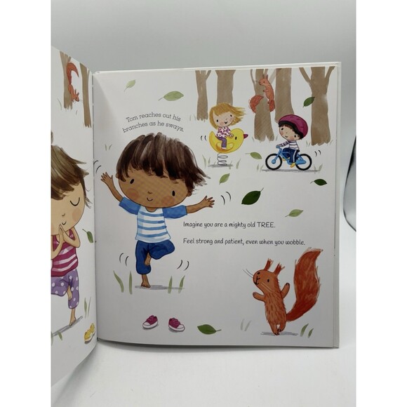 Brand New- I Breathe by Kane Miller Books (Hardcover) Yoga Poses for Little Ones - Picture 5 of 10